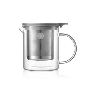 Buydeem Tea Pot Glass with Bracket - 500ml
