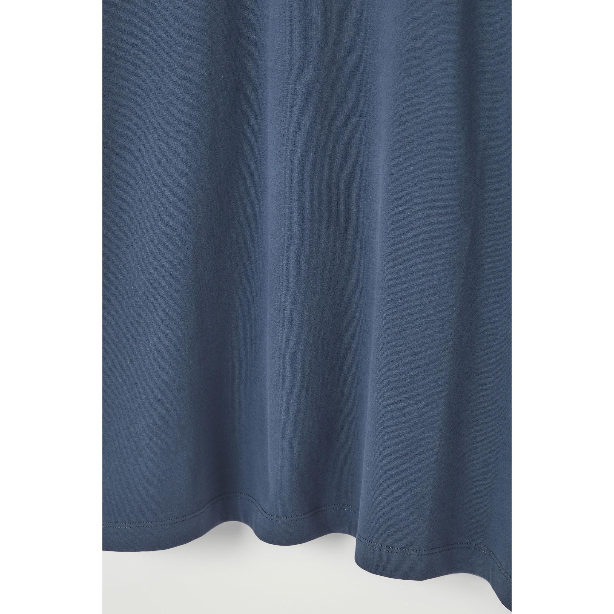 Men Regular Brushed-Cotton T-Shirt - Blue