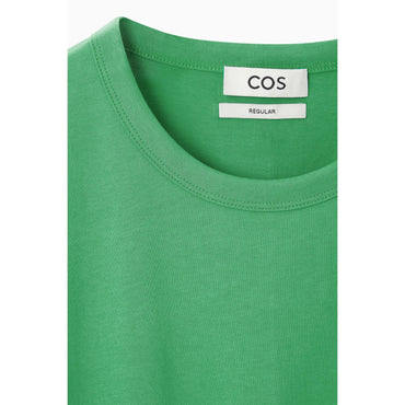 Men Regular Brushed-Cotton T-Shirt - Green