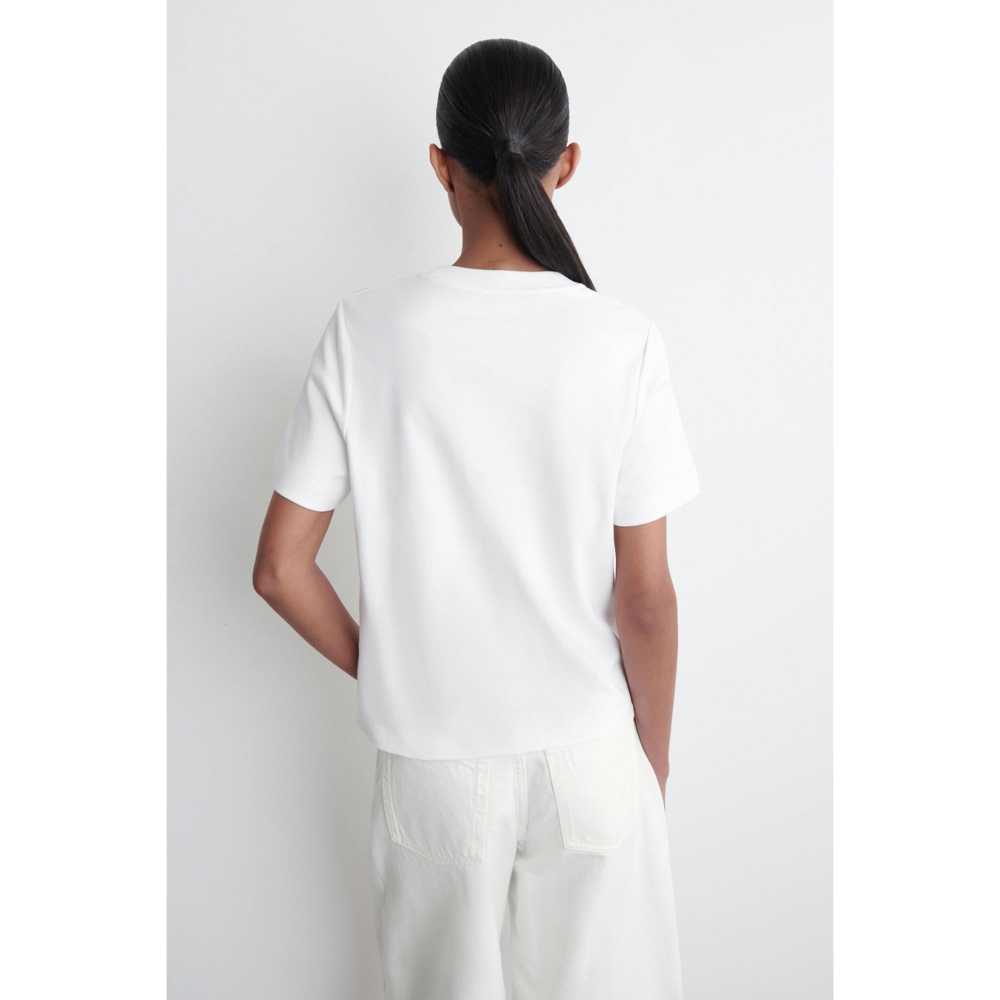 Women Clean Cut Regular T-Shirt - White