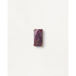 Maiko Charoite Single Earring