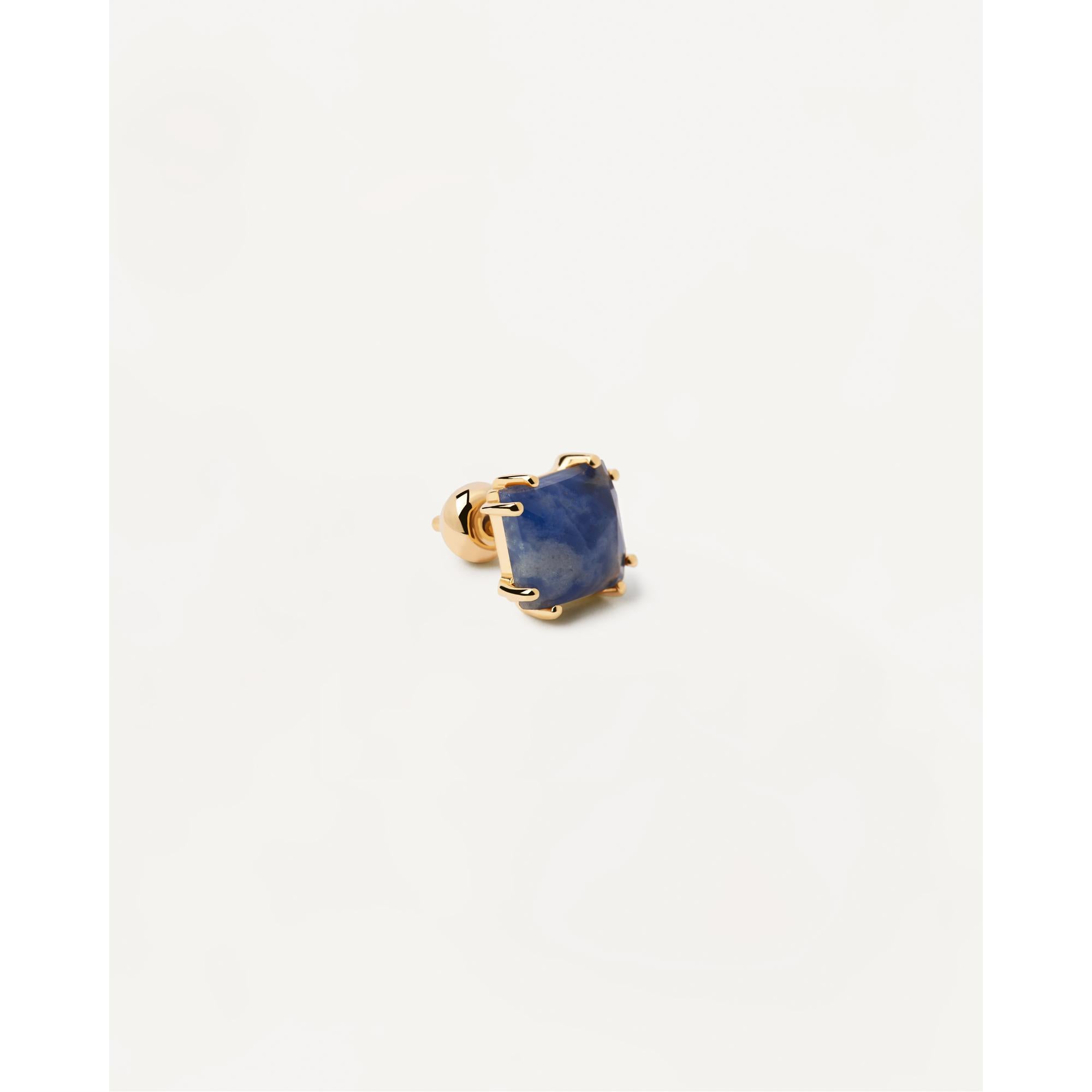 Suki Sodalite Single Earring