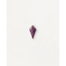 Akiro Charoite Single Earring