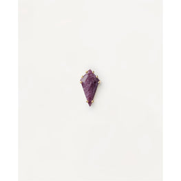 Akiro Charoite Single Earring