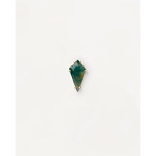 Akiro Moss Agate Single Earring