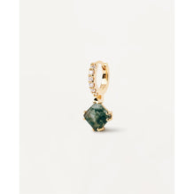 Fuji Moss Agate Single Earring