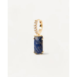 Kaori Sodalite Single Earring