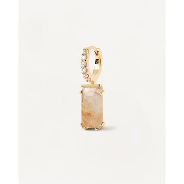 Kaori Rutilated Quartz Single Earring