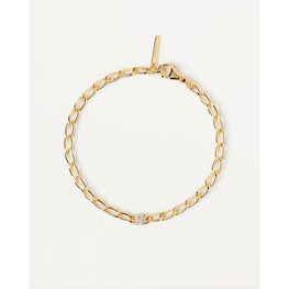 Letter R Chain Bracelet