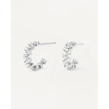 Little Crown Silver Earrings