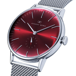 Serenity Burgundy Classic Eye Mesh - 40mm