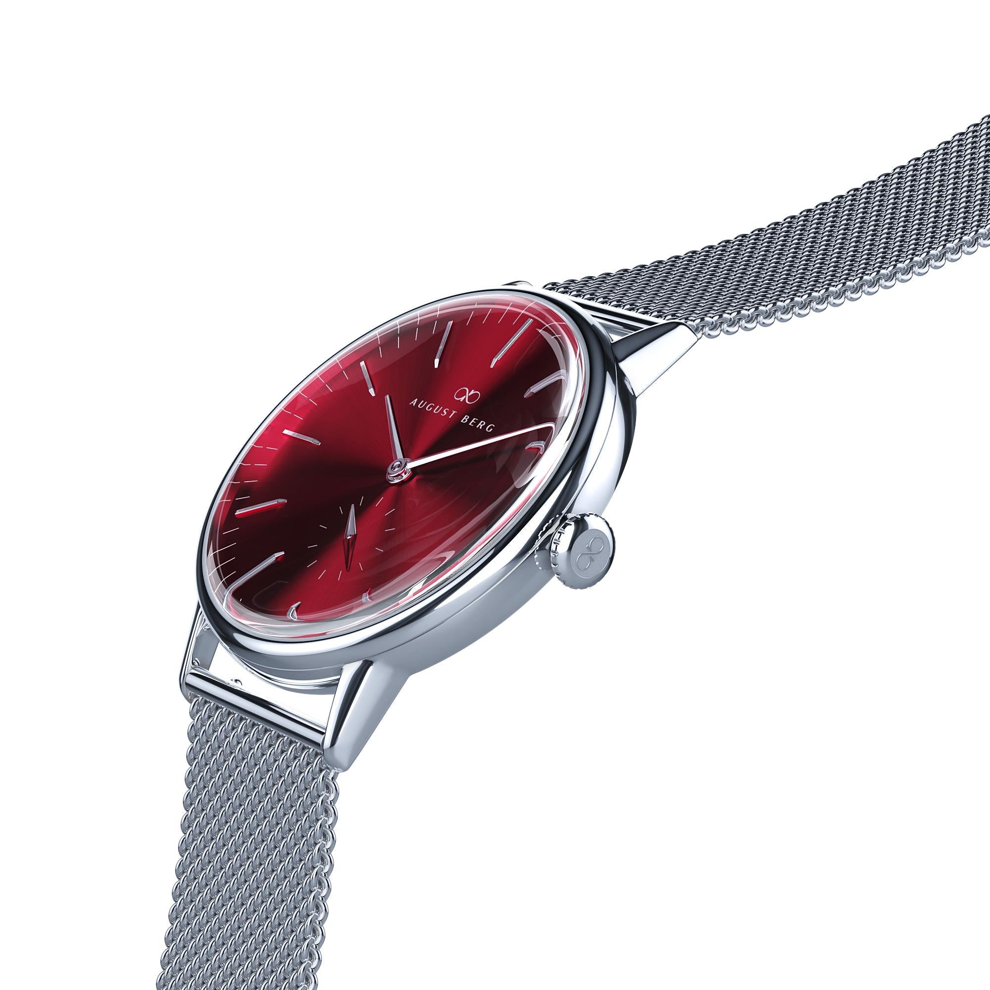 Serenity Burgundy Classic Eye Mesh - 40mm