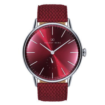 Serenity Burgundy Classic Eye Perlon - 40mm