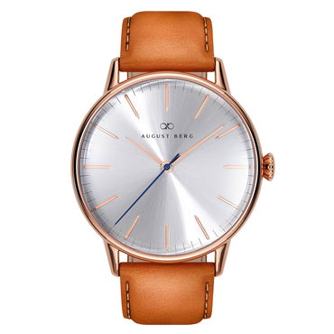 Serenity Simply Rose Gold  Leather - 40mm