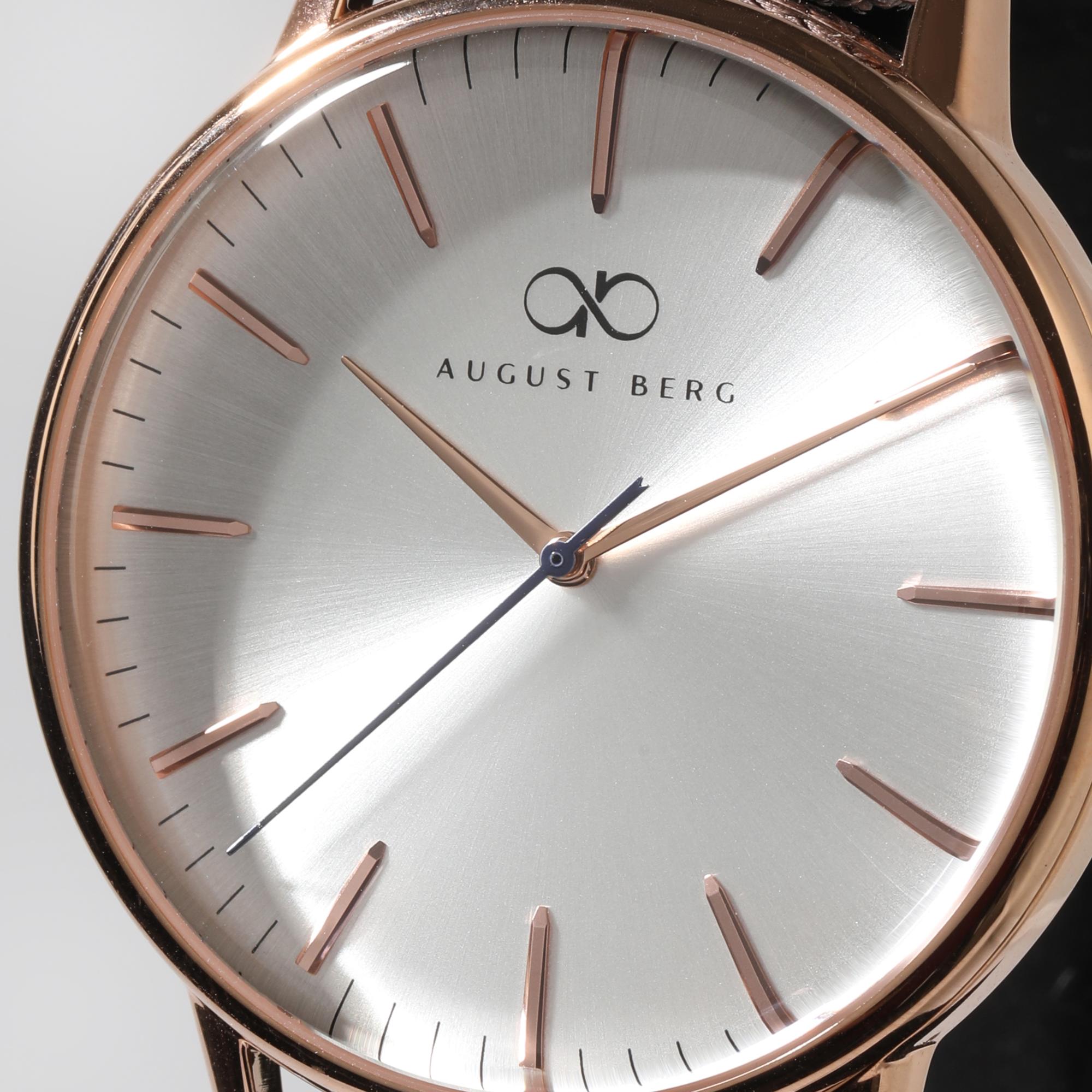 Serenity Simply Rose Gold  Leather - 40mm