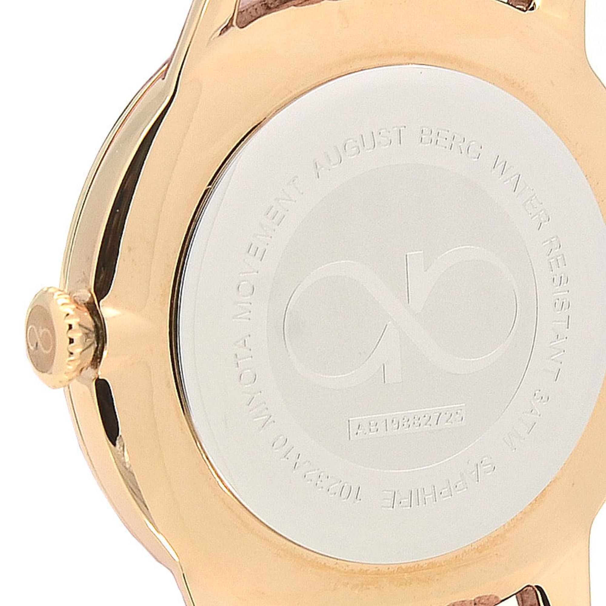 Serenity Simply Rose Gold  Leather - 40mm