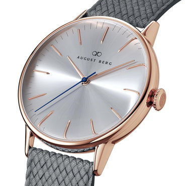 Serenity Simply Rose Gold  Perlon - 40mm