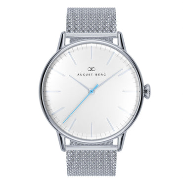 Serenity Classic Dot Silver Perlon - 40mm