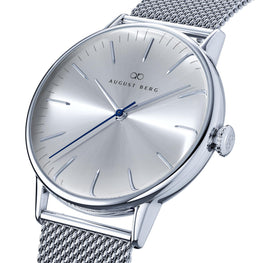 Serenity Simply Silver Mesh - 40mm