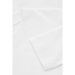 Women Clean Cut Regular Long-Sleeved T-Shirt - White