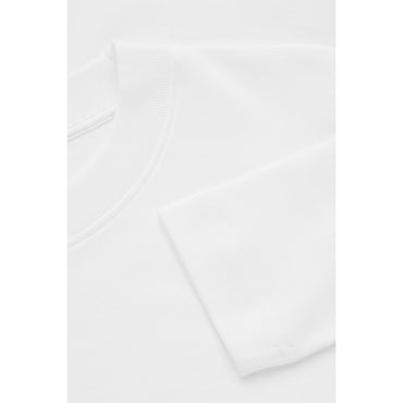 Women Clean Cut Regular Long-Sleeved T-Shirt - White