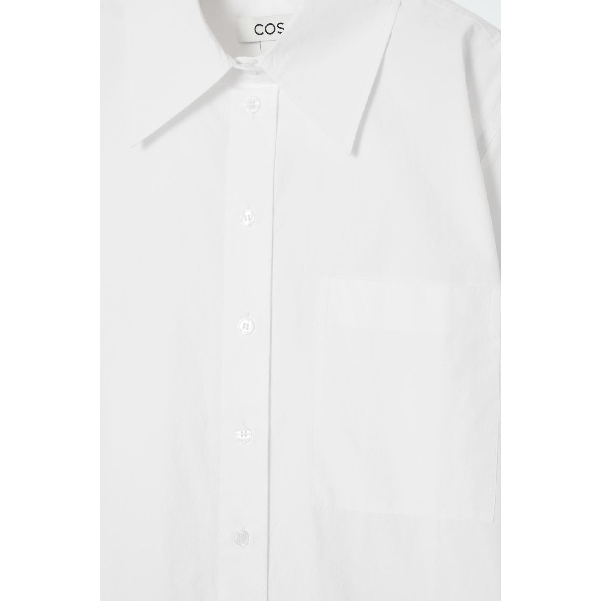 Women Oversized Tailored Shirt - White