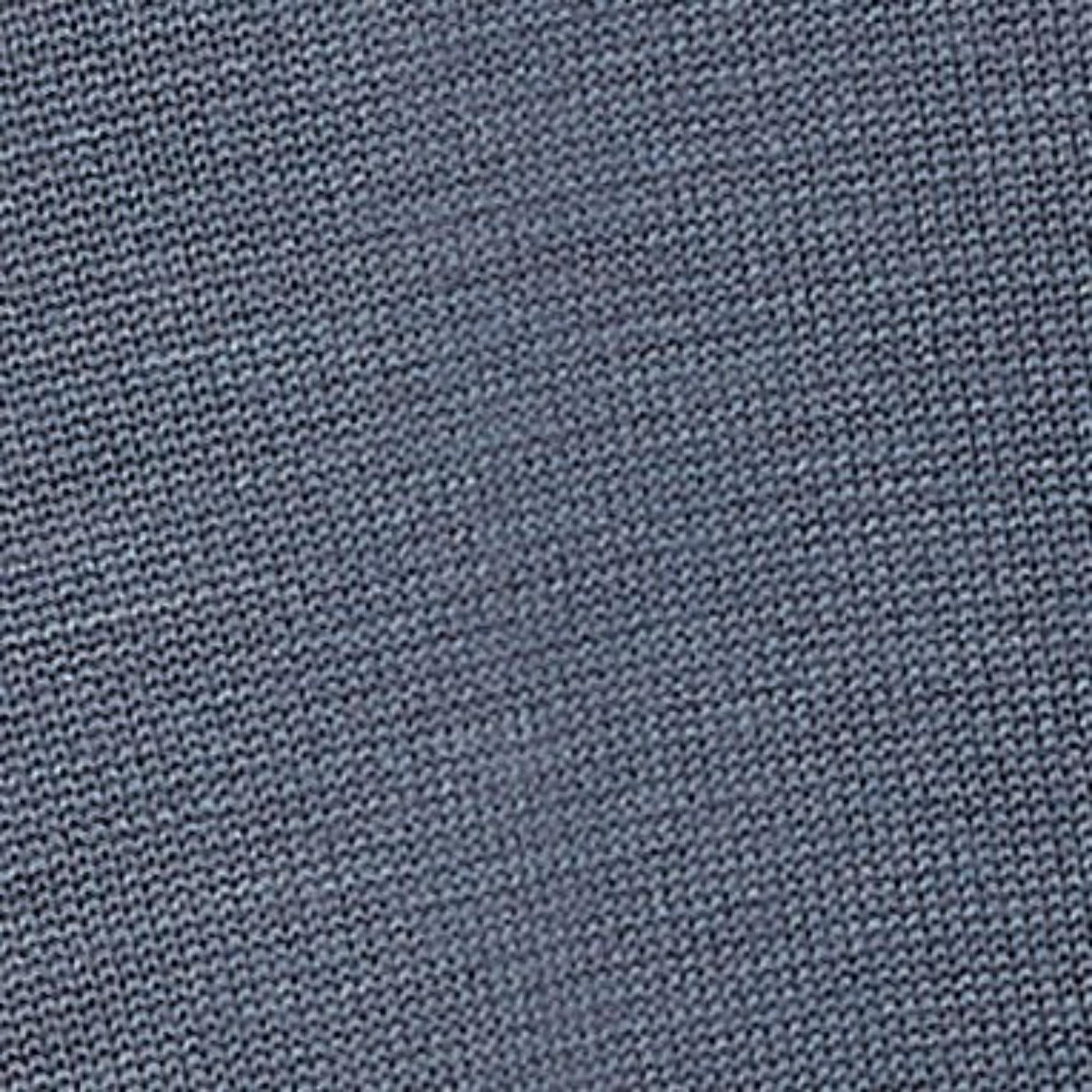 Men Slim Knitted Silk Polo Shirt - Blue