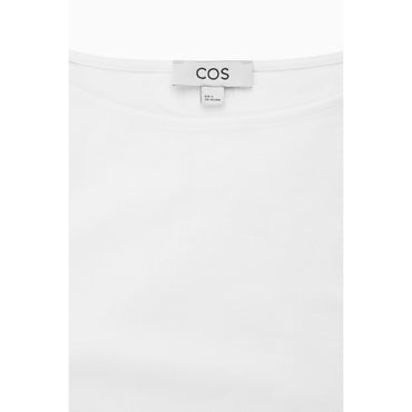 Women Boat-Neck Tank Top - White