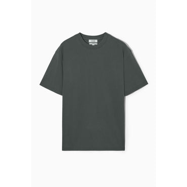 Men Oversized Cotton T-Shirt - Black