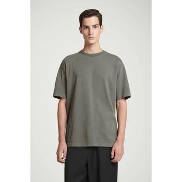 Men Oversized Cotton T-Shirt - Green