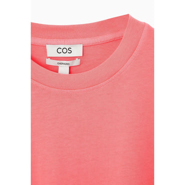 Men Oversized Cotton T-Shirt - Pink