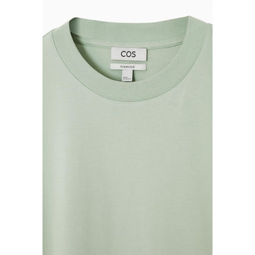 Men Oversized Extra-Wide Cotton T-Shirt - Green