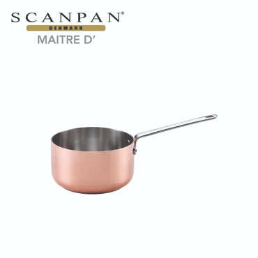 Scanpan Maitre D' Copper Induction Saucepan - 16cm/1.5L