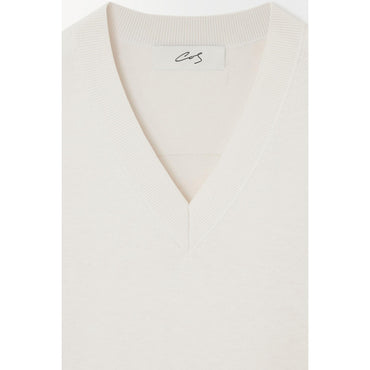 Unisex The Fine Knit T-Shirt - White