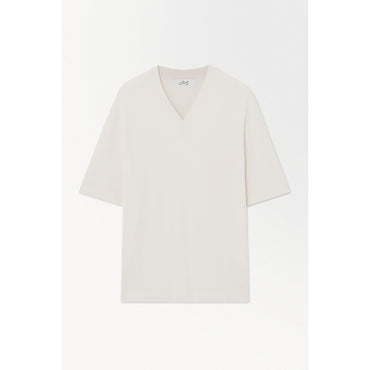 Unisex The Fine Knit T-Shirt - White