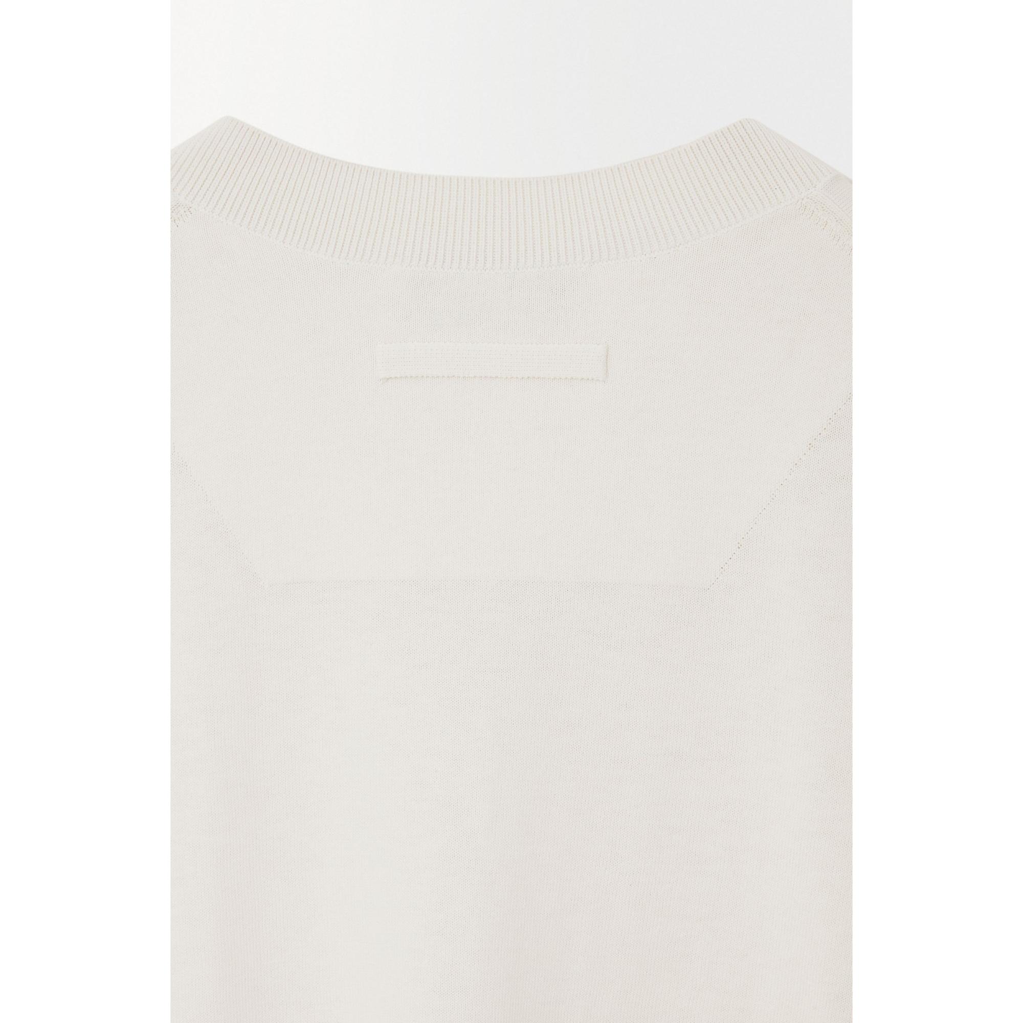 Unisex The Fine Knit T-Shirt - White