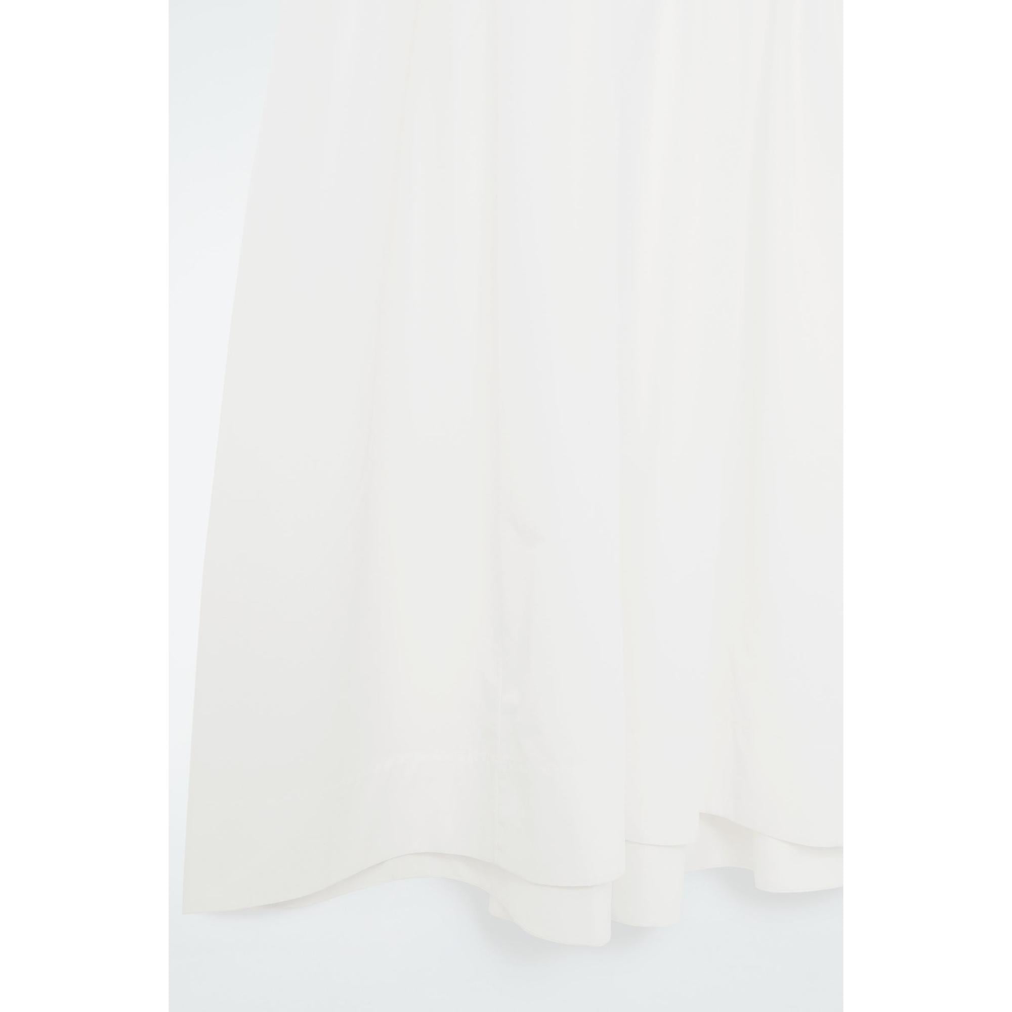 Women Voluminous Sleeveless Midi Dress - White