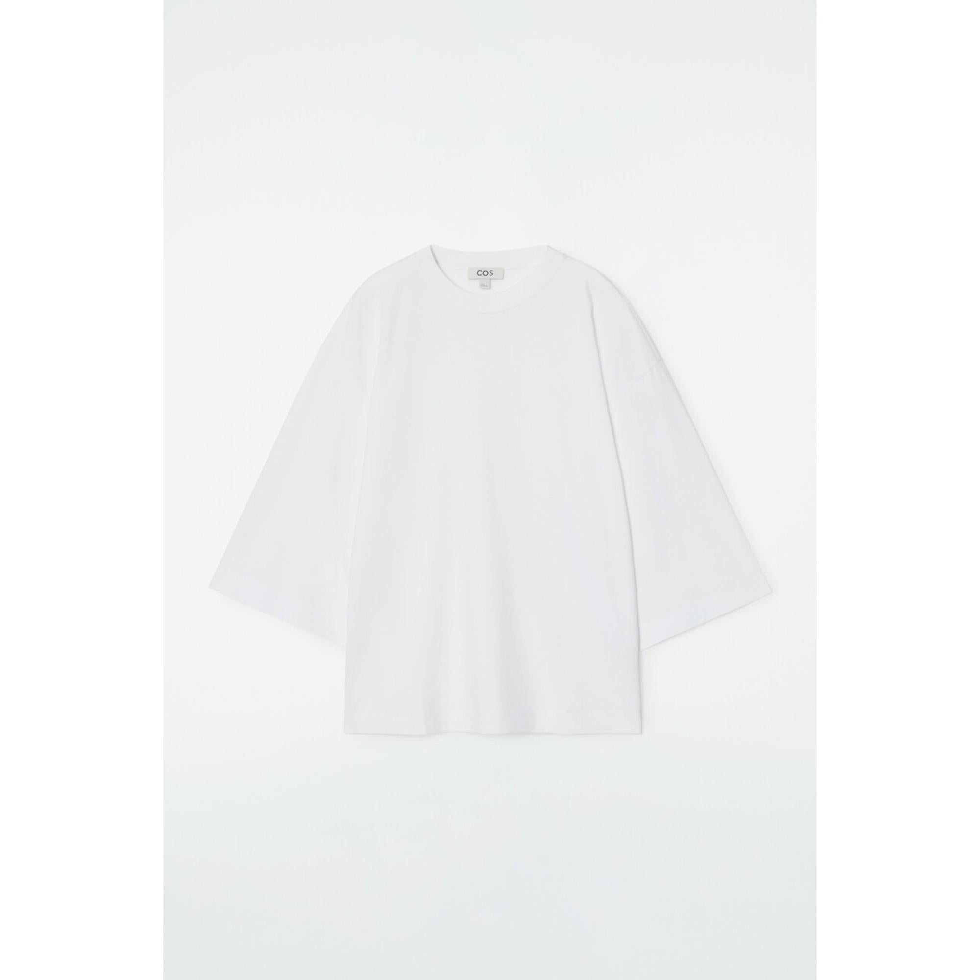 Women Trapeze Relaxed T-Shirt - White