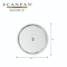 Scanpan Steel Lid - 16cm