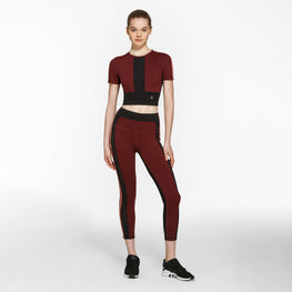 Titika Geneva Leggings - Dark Ruby