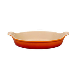 Oval Au Gratin Dish 24cm - Flame