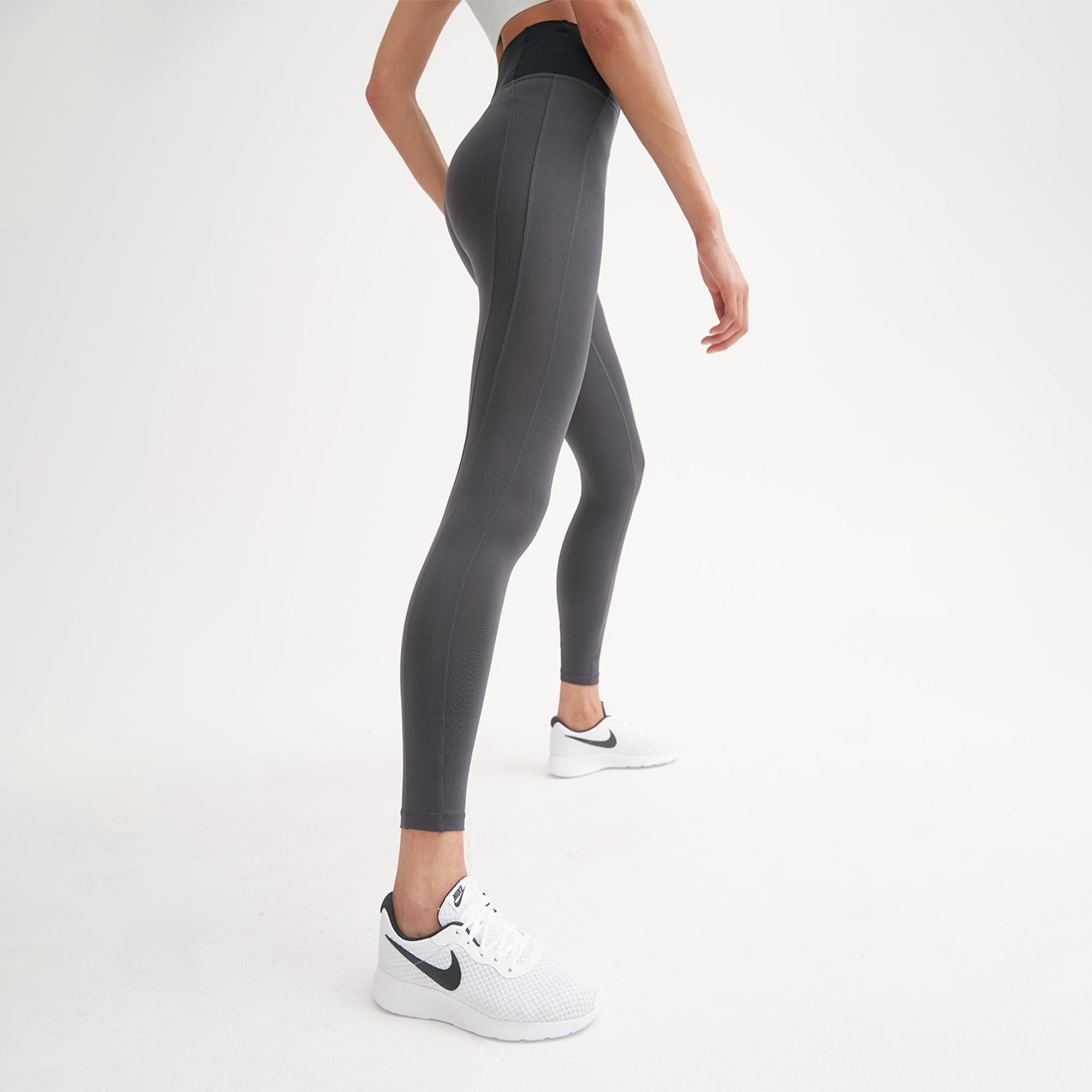 Titika Smokey Legging - Charcoal Green