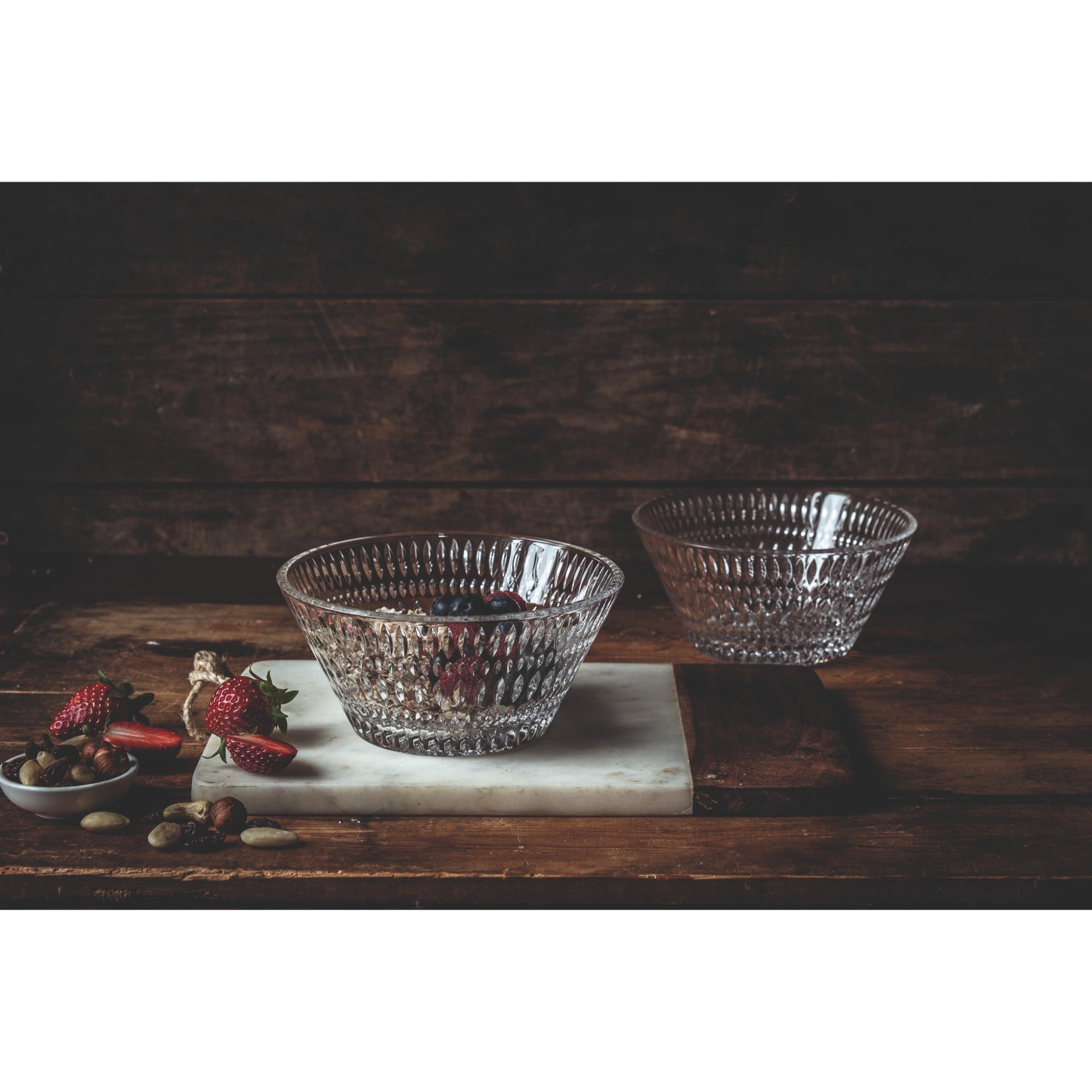 Nachtmann 2pc Lead Free Crystal Bowl Set - 740ml