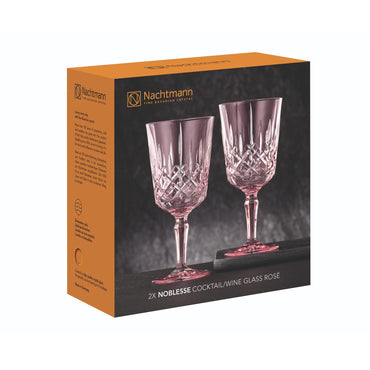 Nachtmann 2pc Lead Free Crystal Cocktail/Wine Glass Set - 355ml