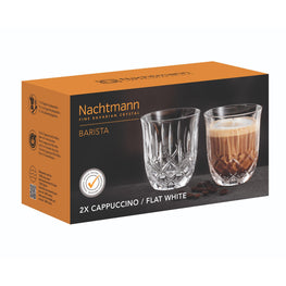 Nachtmann 2pc Lead Free Crystal Cappuccino Cup - 234ml