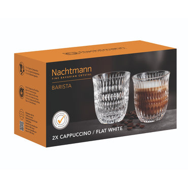 Nachtmann 2pc Lead Free Crystal Cappuccino Cup - 235ml