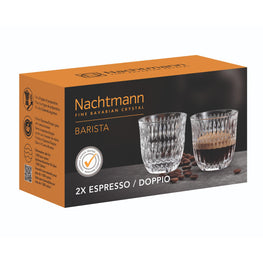 Nachtmann 2pc Lead Free Crystal Espresso Cup Set - 90ml