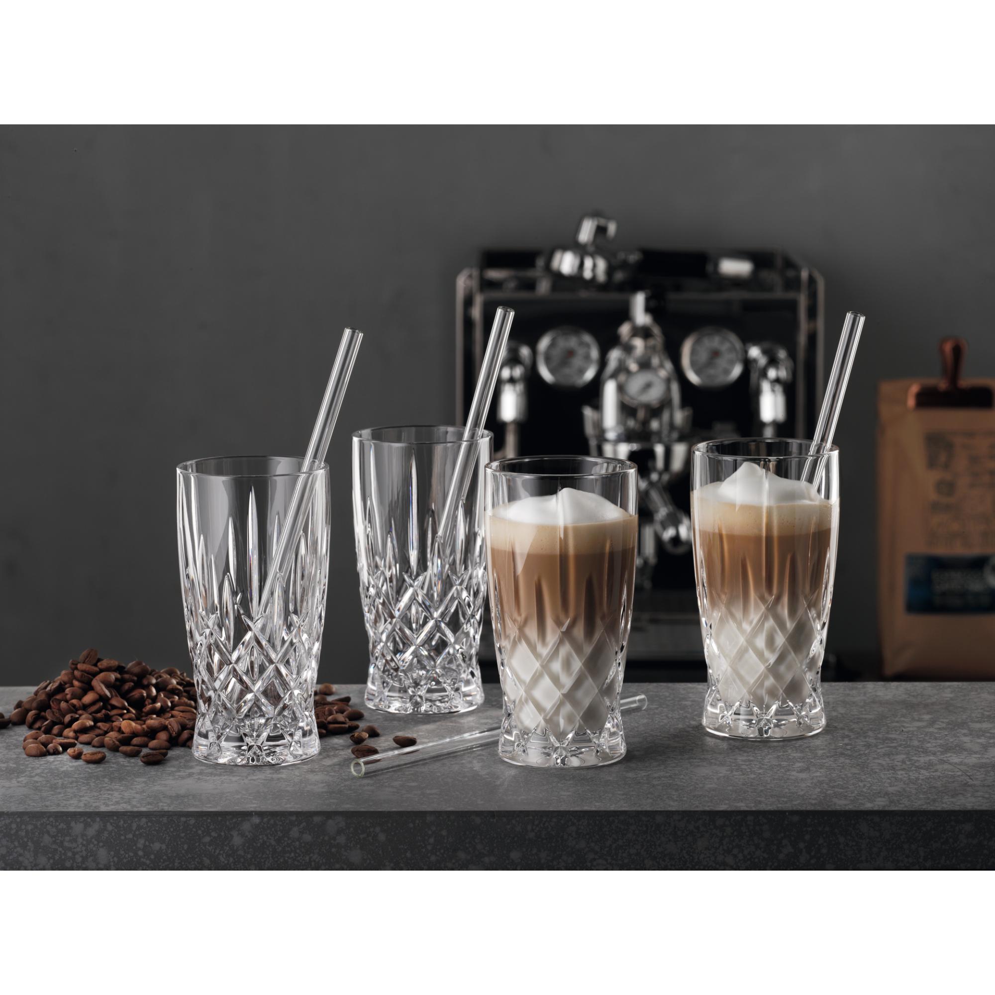 Nachtmann 8pc Lead Free Crystal Latte Macchiato Set - 350ml