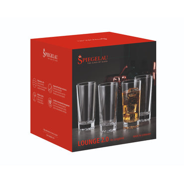 Spiegelau 4pc Longdrink Set - 305ml