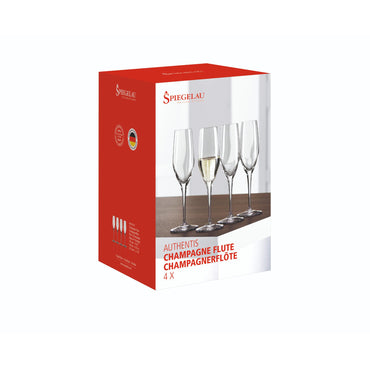 Spiegelau 4pc Champagne Flute Set - 190ml